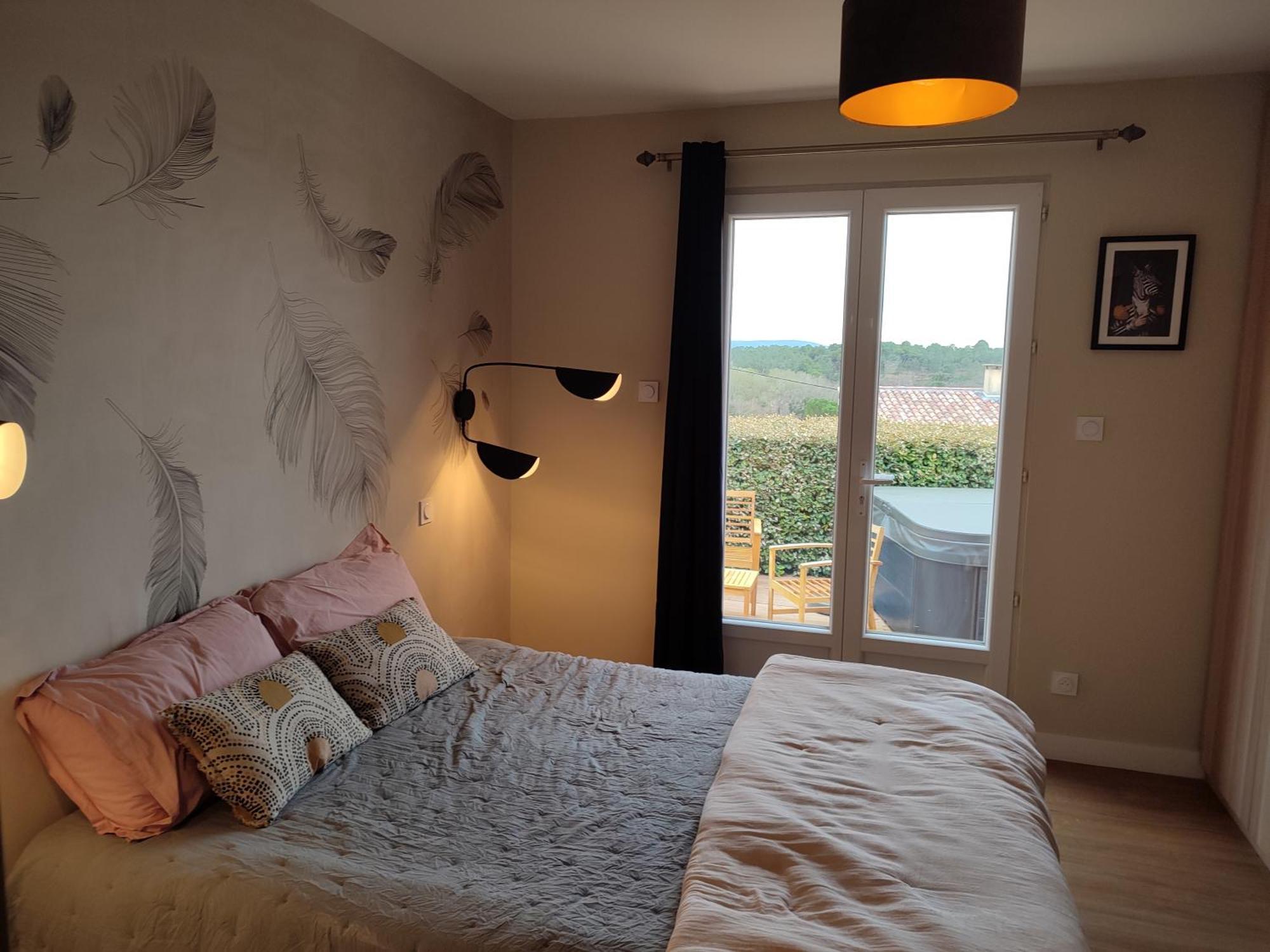 Chambre D'Hotes Avec Jacuzzi Ventoux Cocoon Bédoin Екстериор снимка